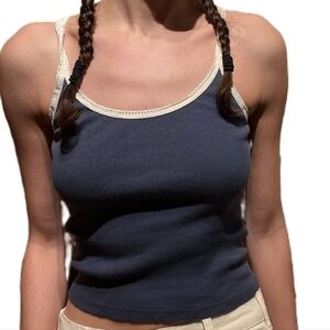 Brand Melville | Navy and White Cami